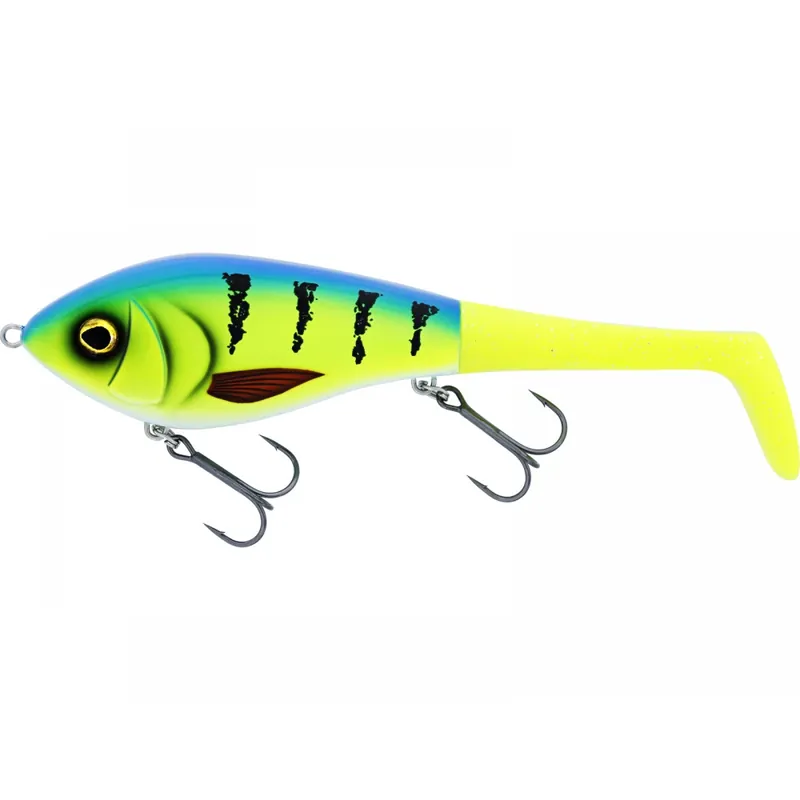 Westin Swim Tail - 12cm - 62g - Suspending - Striped Bluegrass Lage Kosten